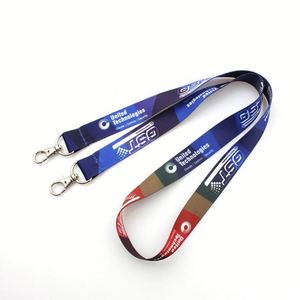 Vendor Custom Printed logo Id Card Strap Keychain in Bulk pink Lanyard - Product Image 2