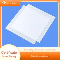 Feuille de diffuseur LED acrylique blanc laiteux panneau de diffuseur boîte à lumière givrée lumière uniforme diffuseur givré feuilles de plastique