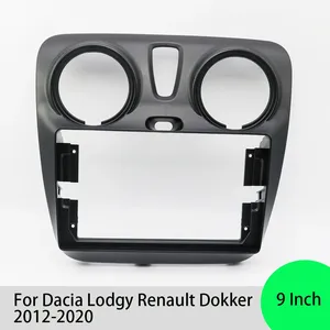 Pour <span class=keywords><strong>Dacia</strong></span> <span class=keywords><strong>Lodgy</strong></span> Renault Dokker 2012-2020 9 pouces cadre <span class=keywords><strong>de</strong></span> voiture Fascia adaptateur Canbus boîte décodeur Android Radio <span class=keywords><strong>tableau</strong></span> <span class=keywords><strong>de</strong></span> <span class=keywords><strong>bord</strong></span> montage panneau Kit - Product Image 2