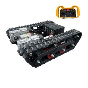 Conjunto de chasis tipo oruga, vehículo de manipulación y transporte con control remoto inteligente y doble motor, para operaciones en huertos - Product Image 1