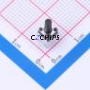 TS4580CJ 250gf 009 Tactile Switch Through hole Component (THT) Switch Single Pole Single Throw Round Button 2.5N Through Hole - Product Image 1
