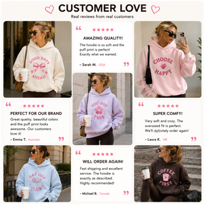 Sweat à capuche graphique pour femme, coupe oversize, épaules tombantes, en coton et polyester molletonné, décontracté, pour tous les jours, certifié OEKO-TEX - Product Image 5
