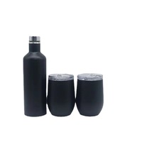 Ensemble de gobelets à boire en verre transparent, 6 pièces, 16oz, pour boisson fraîche, cadeau noir et blanc