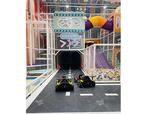 Équipement de terrain de jeu intérieur éducatif pour enfants POKIDDO pour écoles préscolaires-parc d'attractions Naughty Castle jeu de tir en mousse souple - Product Image 6
