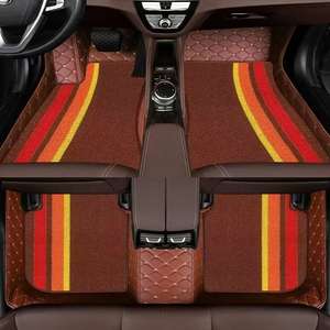 ชุดพรมปูพื้นรถยนต์หนังลายทาง 3 มิติ หรูหรา เป็นมิตรกับสิ่งแวดล้อม ดีไซน์กันลื่น สำหรับรถยนต์ VW รุ่นใหม่ ระดับไฮเอนด์ สำหรับธุรกิจ  ตกแต่ง<span class=keywords><strong>ภายใน</strong></span>รถยนต์ HRV - Product Image 6