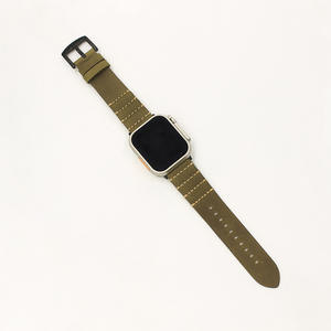 Upro Crazy Horse Leather Watch Bands IWatch Ultra SE & Series Watch Belt Vintage Leather Strap for 42/44/45/46/49MM Models - Product Image 4