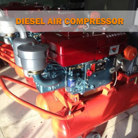 Compresseur d'air mobile diesel à vis neuf 3,5 m³/min 7 bars pour l'exploitation minière MDW-W3128, lubrification sans huile, fonctionnement silencieux