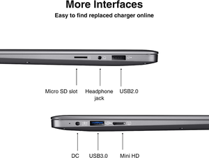 Su misura 14 pollici computer portatile win10 16GB RAM 128GB ROM <span class=keywords><strong>Notebook</strong></span> portatile mini PC Computer portatile - Product Image 3