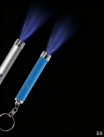 Pointeur laser projecteur lampe torche avec motifs de dessins animés projetés pour anniversaire - Acier inoxydable
