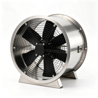 Ventilateur axial à rotor externe à haut débit d'air et faible bruit pour condenseur de réfrigération, stockage frigorifique, refroidissement, certifié CE, OEM accepté