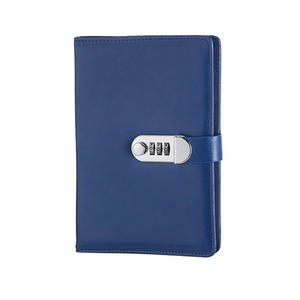 Journal intime a5 avec serrure en cuir pu, carnet de notes avec serrure codée 3D, conception de mot de passe, classeurs économiques avec page de <span class=keywords><strong>recharge</strong></span>, vente en gros - Product Image 6