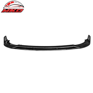 Convient pour Charger SRT 2015-2016 V2 Style Lèvre de pare-chocs avant Noir brillant - Product Image 6