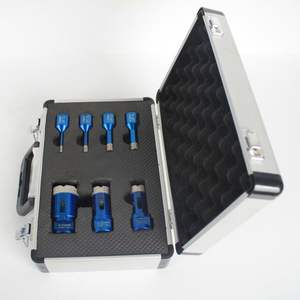 Raizi set di punte per trapano diamantate brasate sottovuoto sega a tazza per piastrelle in gres porcellanato ceramica - Product Image 2