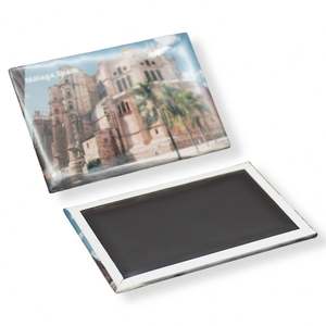 Imanes de nevera personalizados ecológicos de estaño con material reciclable para publicidad de negocios sostenibles - Product Image 2