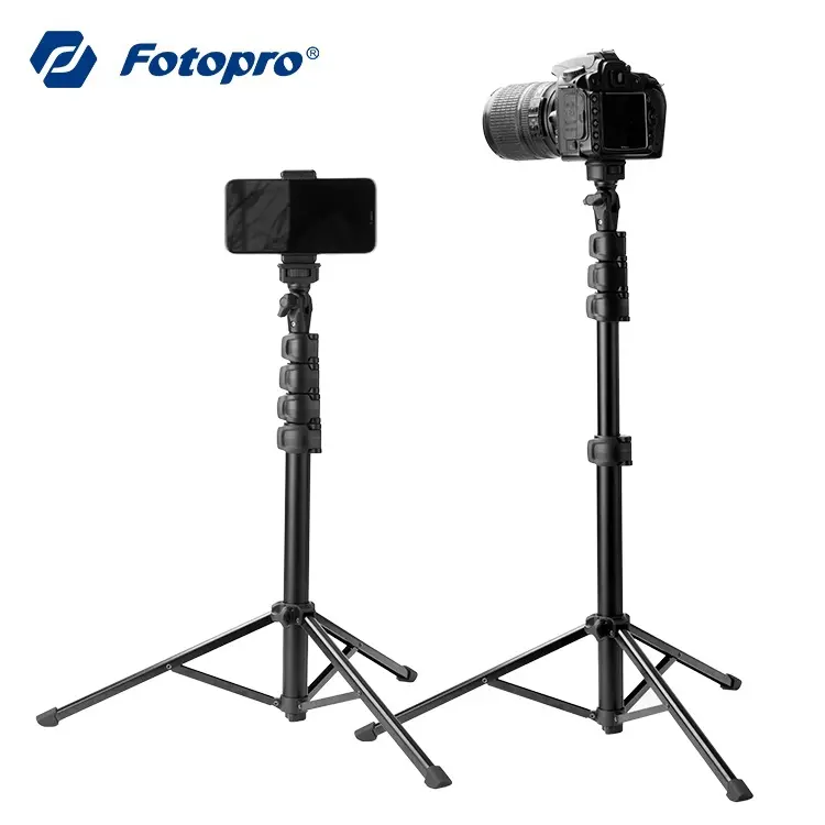 Fotopro fotoğraf ışık kamera fotoğraf duvar lambası tutucu Softbox halka lamba Video standı Tripod