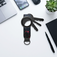 Étui compact en aluminium anti-perte pour clés, porte-clés de voiture personnalisé tendance avec logo pour Apple AirTag, cadeau promotionnel