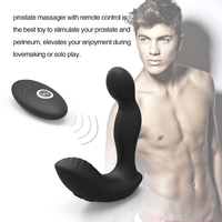 Y.Love Jouets sexuels pour adultes, masseur de prostate électronique pour homme et femme, vibrateur en silicone à commande sans fil, plug anal pour hommes, plug anal