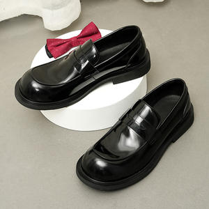 Chaussures plates décontractées et habillées DSYX pour hommes, en cuir véritable respirant, légères, à enfiler, pour affaires, mariage et extérieur - Product Image 2