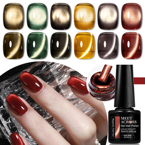 Đáp ứng trên 7ml ngâm tắt UV/LED Nail Art vàng từ gel sơn móng tay long lanh mèo mắt gel sơn móng tay - Product Image 1