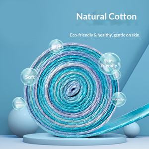 เข็มขัดและเชือกโยคะผ้าฝ้ายผสมโพลีเอสเตอร์ สำหรับผู้เริ่มต้น ฝึกโยคะที่บ้าน ฟิตเนส 183*3.8 ซม. อุปกรณ์เสริม ขายส่ง - Product Image 4