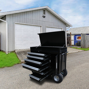 Nhỏ 42 Inch 6 Ngăn Kéo Xe Đẹp Công Cụ Di Động Tủ Xe Đẩy Công Nghiệp Khóa Trung Tâm - Product Image 3