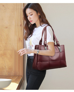 Bolsos cruzados de diseño de moda, bolsos de hombro de cuero PU de alta calidad, bolsos de mano casuales de lujo para mujer - Product Image 2