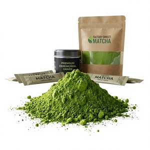 Gran Stock de Polvo de Matcha 7A, Listo para Enviar, Entrega Rápida, Precio al por Mayor, Marca Privada, Logotipo Personalizado, OEM, Suministro a Granel, Venta - Product Image 1