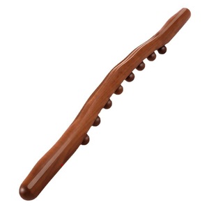 Zhebao - Palo de masaje de madera de haya, palo de masaje universal para todo el cuerpo, palo de raspado para el meridiano de los músculos abdominales - Product Image 1