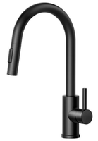Robinet de cuisine intelligent avec capteur tactile, en acier inoxydable 304, avec douchette extractible en acier inoxydable