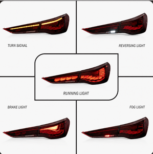 Luz Trasera LED Secuencial Ámbar para <span class=keywords><strong>BMW</strong></span> Serie 4 Gran Coupé G26 <span class=keywords><strong>2021</strong></span> 2022 2023 2024 2025 2026 con Lente Ahumada - Product Image 5