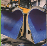 Revestimiento de plástico UHMW de tamaño/color personalizado para tolvas, tolvas y silos, bajo coeficiente de fricción, duradero, buena resistencia - Product Image 4