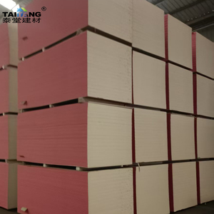 Tấm de yeso Para techo <span class=keywords><strong>sheetrock</strong></span> ba13 mảng bám de platre placa vách thạch cao độ ẩm bảng điều khiển 125x1200x2400mm - Product Image 6