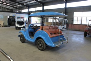 WELIFTRICH Carro de Golf Eléctrico Clásico de 7-8 Plazas con Batería de Litio de 72V, Motor de CA de 5 Kw, Velocidad de 30-50 km/h, Vehículo Turístico - Product Image 2