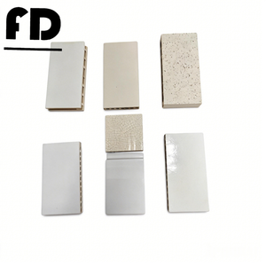 Panneau en terre cuite minimaliste moderne, lignes épurées et texture naturelle pour les studios architecturaux et les bureaux de design, façade de bâtiment - Product Image 1