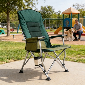 Tabouret de camping pliable portable pour l'extérieur, idéal pour les randonneurs - Product Image 2
