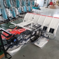 Désherbeuse à riz à 2 rangs et 3 rangs avec moteur à essence, désherbeuse à riz avec moteur à essence, machine à désherber pour riz