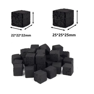 100% naturel coquille de noix de coco narguilé charbon de bois Premium Shisha charbon 22mm 25mm <span class=keywords><strong>Cube</strong></span> 72 pièces 96 pièces 1kg dans une boîte Cuctom LOGO boîte emballage - Product Image 3