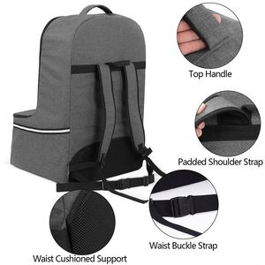 Bolsa de Viaje para Asiento de Coche Ajustable y Portátil de Fábrica BSCI, Mochila Acolchada Resistente para Asiento de Coche, Bolsa para Reemplazar el Asiento de Coche en el Aeropuerto - Product Image 2