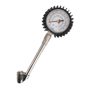 Manómetro de Presión de Neumáticos de Grado Industrial - Cuerpo Metálico Robusto con Dial de Precisión para Lecturas Confiables - Product Image 3
