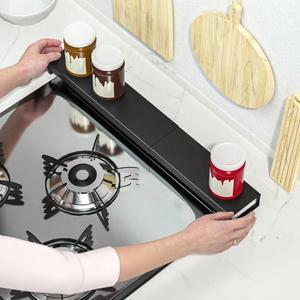 Nuovo fornello a <span class=keywords><strong>Gas</strong></span> da cucina espandibile di alta qualità portaoggetti per spezie casa senza installazione Mesa in ferro Organizer - Product Image 2