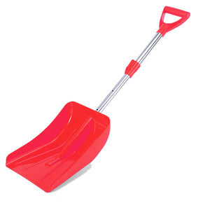 Pelle à neige en plastique de 90 cm de longueur avec manche long et lame en aluminium - Product Image 2