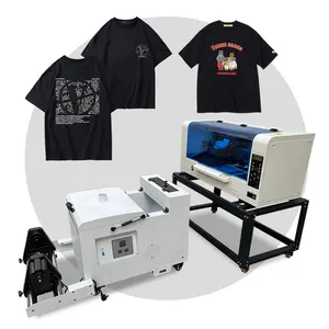 35Cm 60Cm Wit Toner Volledige Set Dtf Drukmachine Warmte-overdracht Op T-Shrits Hoeden Hoodies Dtf printer