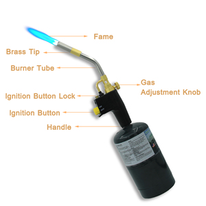 Torcia Portatile Multiuso OEM Dem GP8000 per Cucina, Riscaldamento, Diserbo, Saldatura a Gas MAPP e Propano - Product Image 6