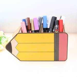 YCXCH1564 Teachers' Day Wood Crafts Pencil Case Ornaments Elegant Wooden Boxes and Wall Signs for Classroom Decor