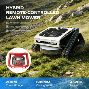 Cortacésped automático de giro cero más vendido con tecnología RTK autónoma para el cuidado del césped, motor de 2 tiempos que proporciona una potencia eficiente - Product Image 3