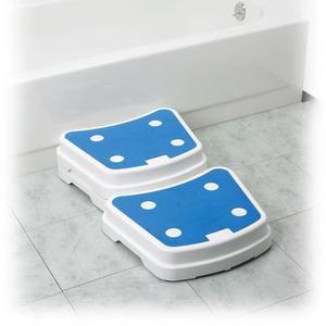 Stackable Plastic Footstool 40x50x9cm 250kg Load Capacity Bathroom Shower Bathtub <b>Step</b> <b>Stool</b> - Product Image 4