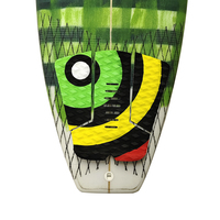 Pad de traction arc-en-ciel pour planche de surf, pad de queue de planche, grip de pont, pad de traction pour surf