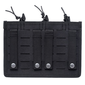 กีฬากลางแจ้ง1000D ยุทธวิธีเลเซอร์ตัดสาม Molle ปืนนิตยสารกระเป๋าปืนเพนท์บอลนิตยสาร Mag กระเป๋า - Product Image 5