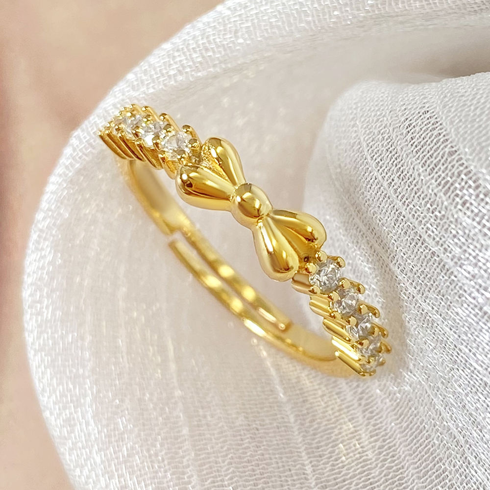 CZ ใสทอง18K