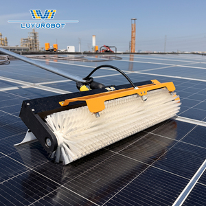 Direct Factory Solar Panel Cleaning Machine <b>Brush</b> Type PV Panel Cleaner Solar <b>Power</b> Plant Cleaning Equipment Supplier China - Product Image 4